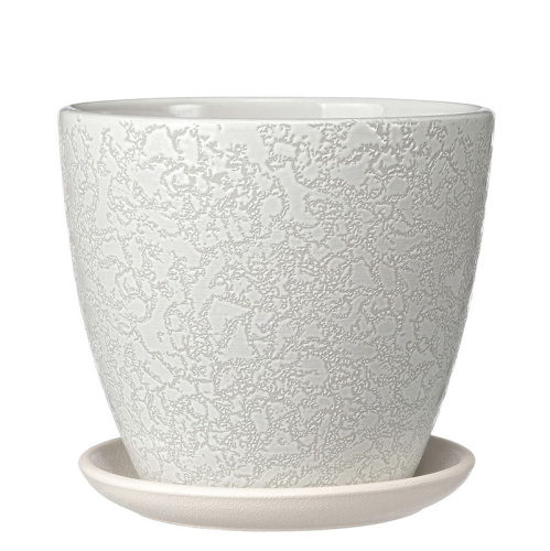 Горшок композит Маджента белый крокус 4,2 л