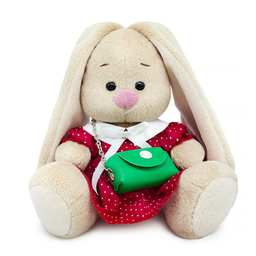 Зайка Ми в платье и с сумочкой (малыш) (SIDX-664)