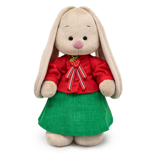 Зайка ми в костюме с земляничкой (малый) (StS-661)