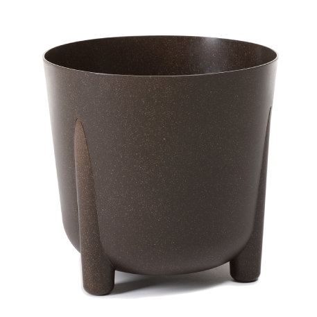 кашпо на ножках Frida ECO d30 h28,5 кофе 