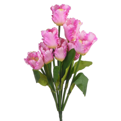 Сн иц (2309-1) Букет искусственных тюльпанов лавандовый