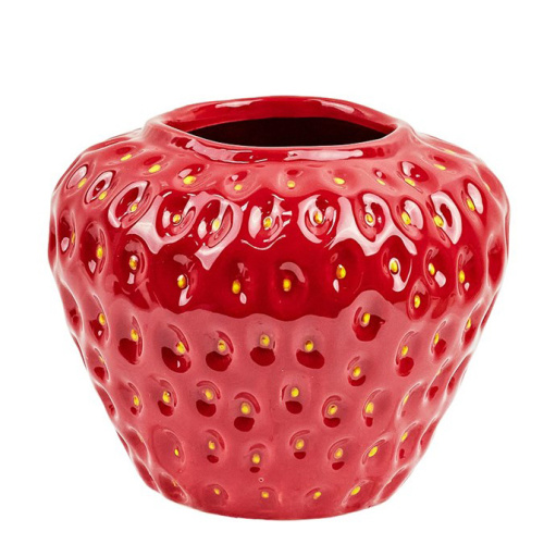 ваза "клубника"(729-104) 14,5см