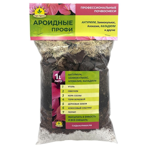 субстрат ароидные профи, 1 л