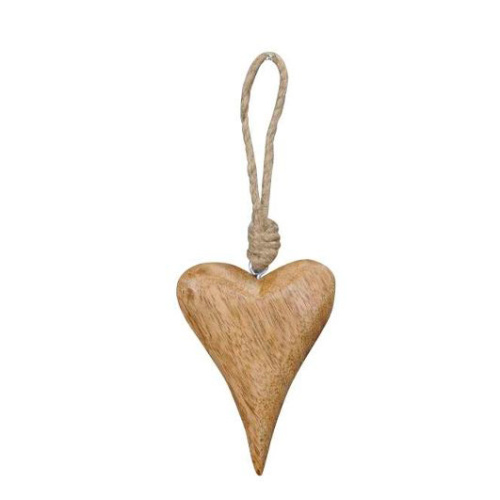 декор подвесной "Сердце" 7,5х1х10+9см (640766.010.707)