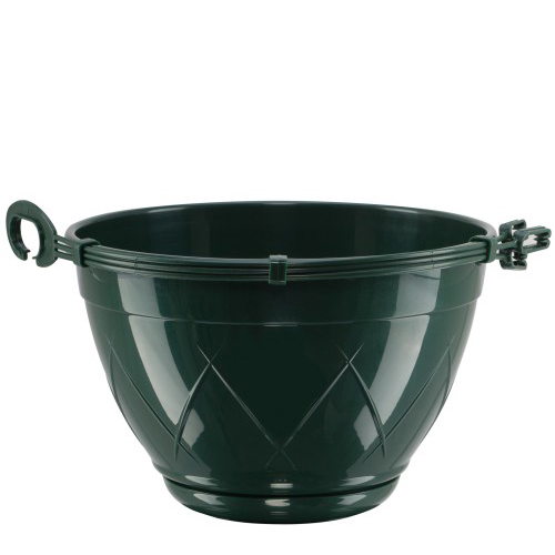 Горшок Лилия подвесной 2,5 л, зеленый