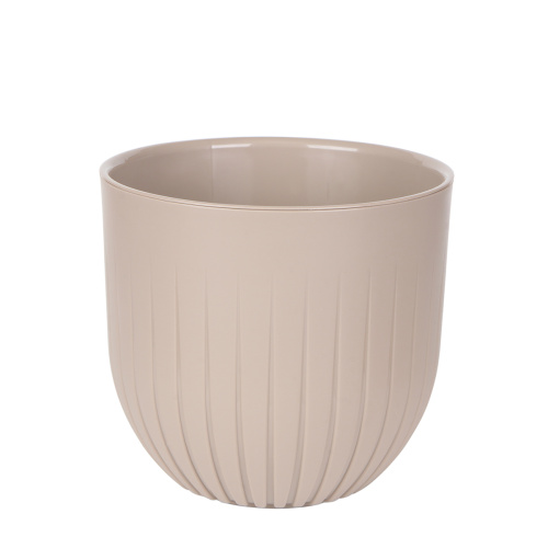 Кашпо с дренажной вставкой альфа 6 л, фраппе