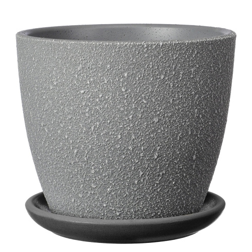 Горшок композит саванна серый бутон №8