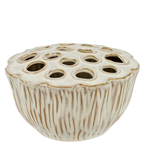 ваза "Лотос" бел 11см (180-090)