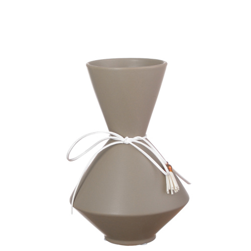 Сн (21D-36) керам. ваза серый