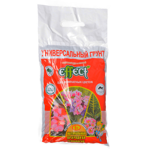 грунт Эффект для комнатных цветов 5 л