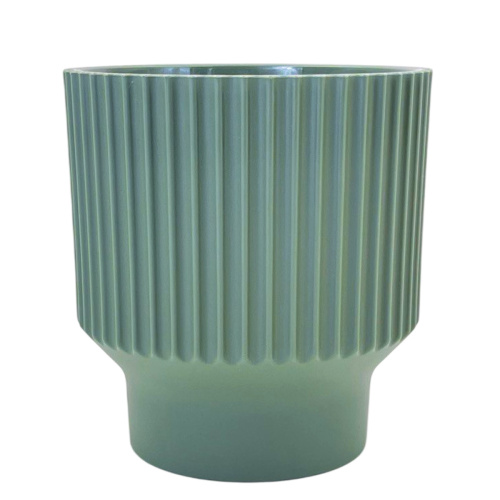 Кашпо с дренажной вставкой Аркада 7,2 л, нефрит