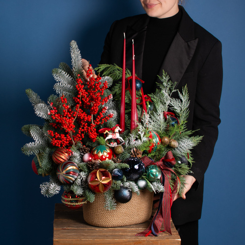 композиция новогодняя 12