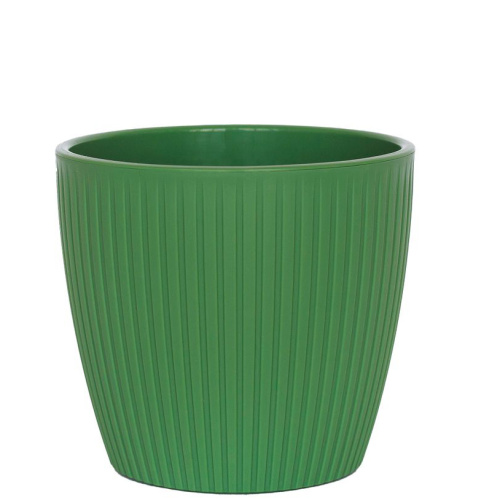 Горшок Эви VipSet с дренажной системой 1,5 л, зеленый