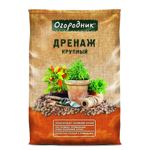 Дренаж крупный Огородник 10 л (фаско)