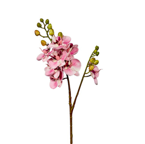 Искусственный цветок ветка орхидеи розов (710-102)