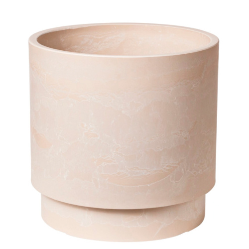 горшок круглый с/дренаж вклад. 10л песочный