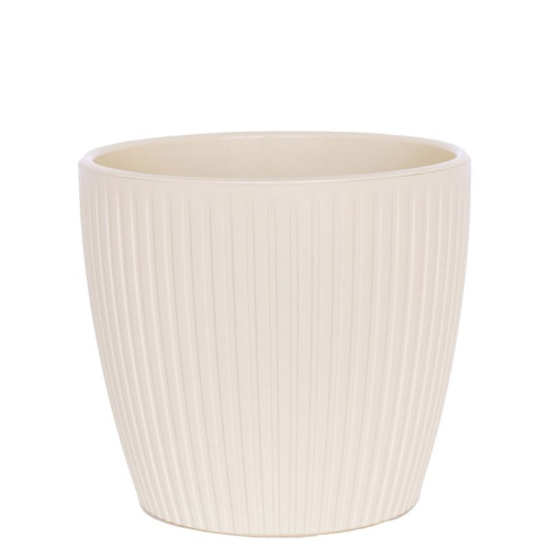 Горшок Эви VipSet с дренажной системой 1,5 л, белый