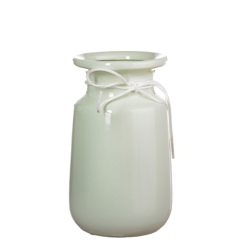 Сн (21D-39) керам. ваза зеленый