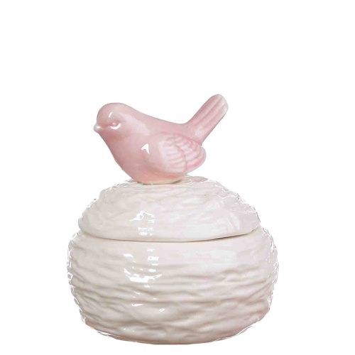 Сн (21G-65) керам. шкатулка розовый
