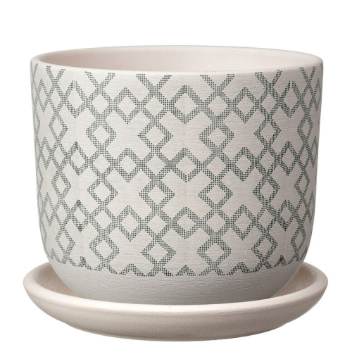 Горшок композит Кросс белый бук №3