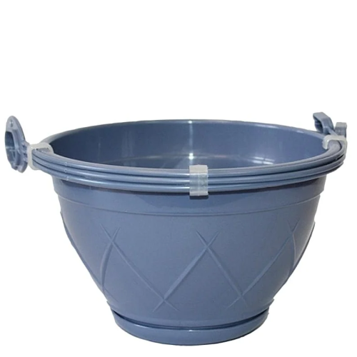 Горшок лилия подвесной 4 л, дымчатый синий