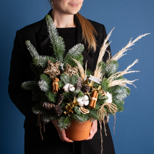 композиция новогодняя 10