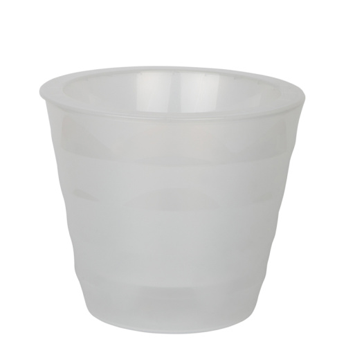 кашпо с дренажной вставкой лаура 2,3 л, прозрачный