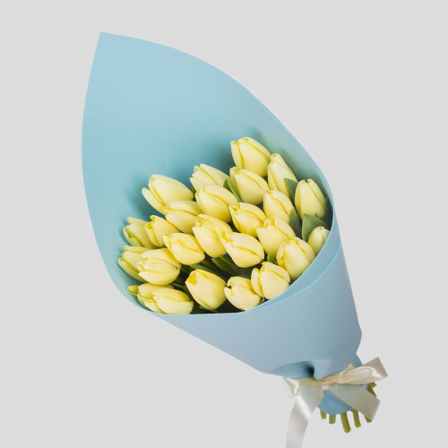 Монобукет из тюльпанов 09