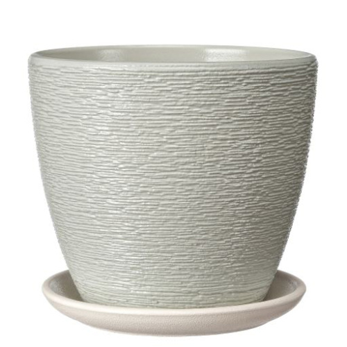 Горшок композит Гнездо серый крокус №2