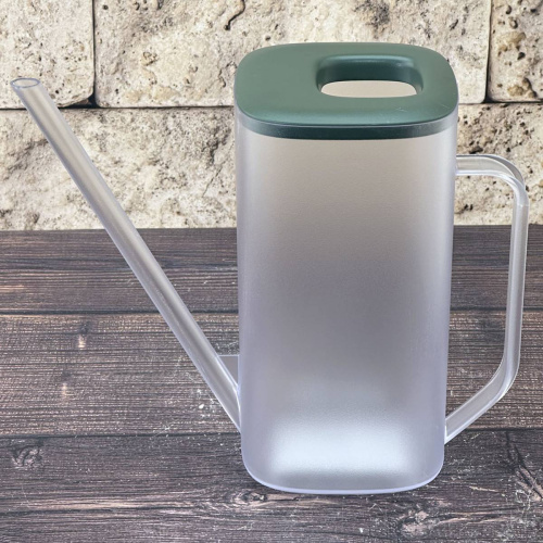 лейка TUBI 1,6л прозр/зелен