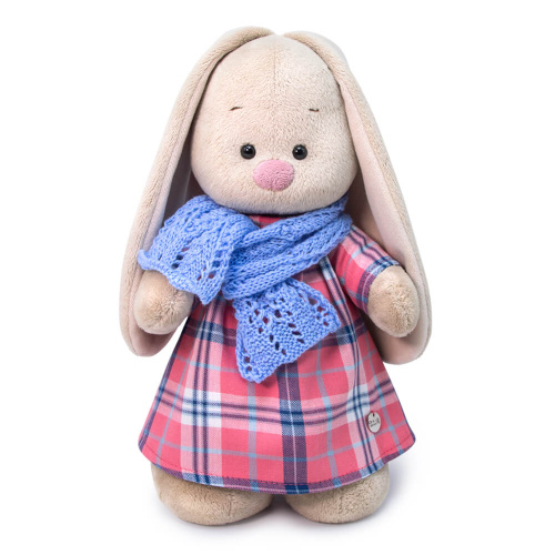 Зайка Ми в голубом шарфе (малый)