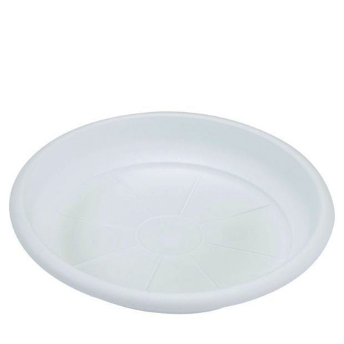 Поддон терра 1 л 12,5 см, белый