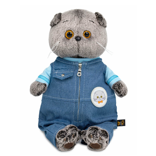 Басик в комбинезоне "Деним" (KS22-296)