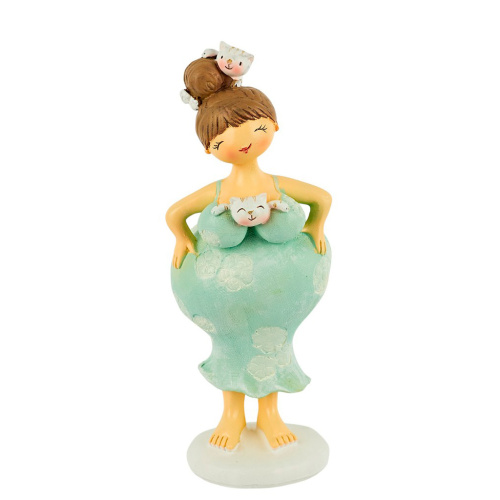 фигура "дама в голубом" (831-416)