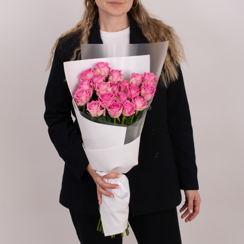 Монобукет из 19 роз 18