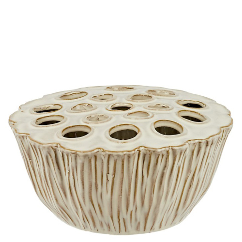 ваза "Лотос" бел 9см (180-089)