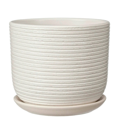 Горшок композит Лоза белый бук №3