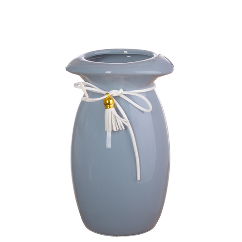 Сн (21D-40) керам. ваза голубой