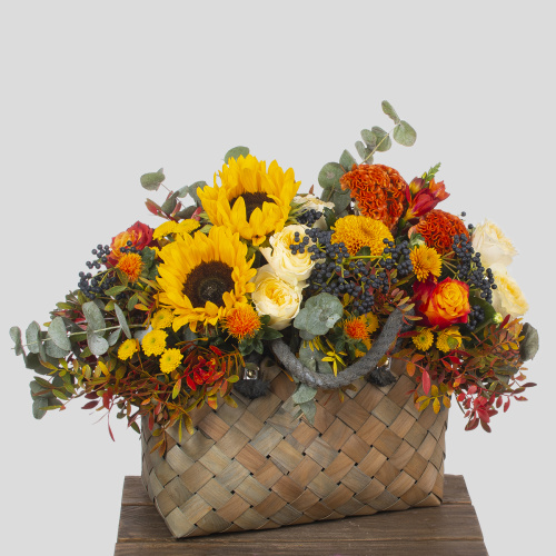 Композиция из цветов 12