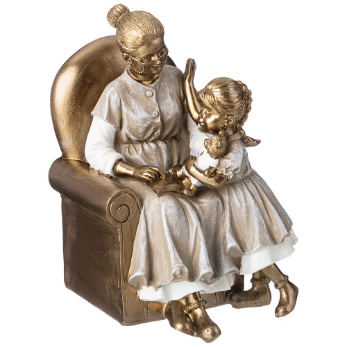 статуэтка "бабушка с внучкой" (162-1061)