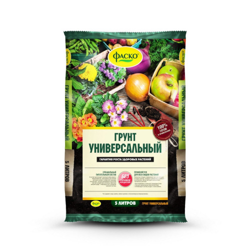грунт цветочный 5 л (Фаско)