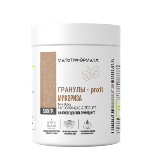 Почвоулучшитель Гранулы-profi Микориза, 500 г
