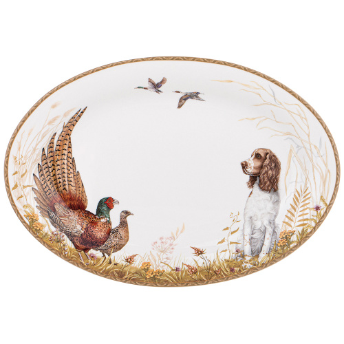 блюдо овальное (590-516) 32х22см