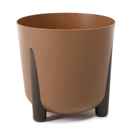 кашпо на ножках Frida ECO d34 h32 натур дерево